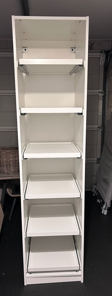 IKEA PAX Pull-Out Storage Unit / Wardrobe Insert in White – Great Condition