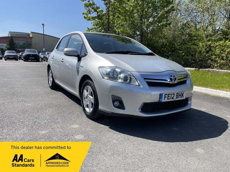 2012 Toyota Auris 1.8 VVT-h T4 CVT Euro 5 (s/s) 5dr HATCHBACK Petrol/Electric Hybrid Automatic