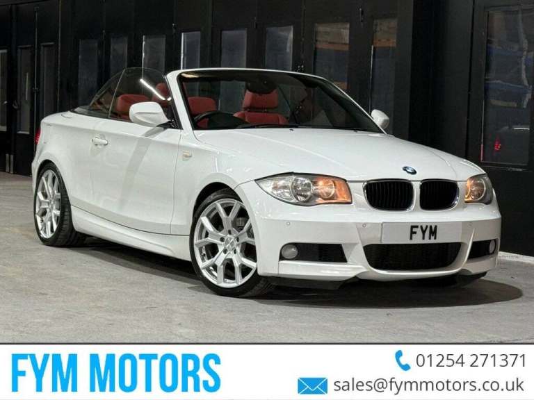 2010 BMW 1 Series 118i M Sport 2dr CONVERTIBLE PETROL Manual