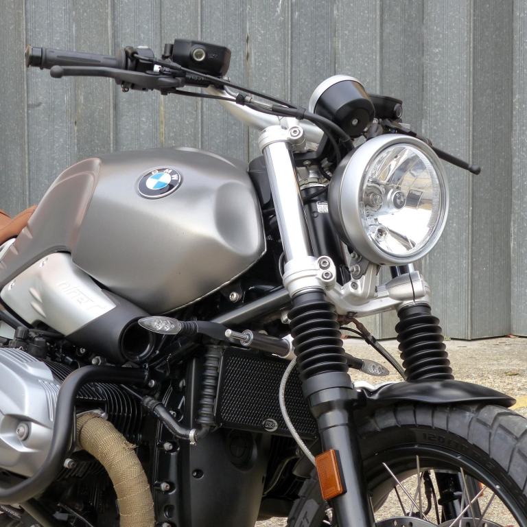 2017 BMW R NINE T SCRAMBLER X, CHERISHED LOW MILEAGE FSH MOTORCYCLE.