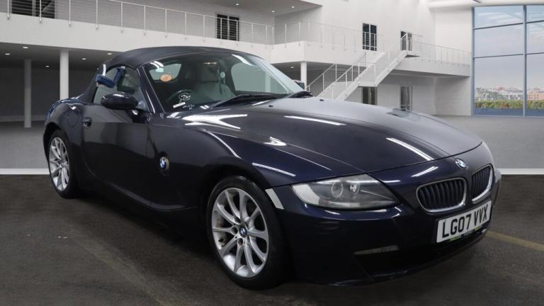 2007 BMW Z4 2007 2.0i SE 2dr CONVERTIBLE BLACK FULL LEATHER FULL SERVICE HISTORY LOW MI CONVERTIB...