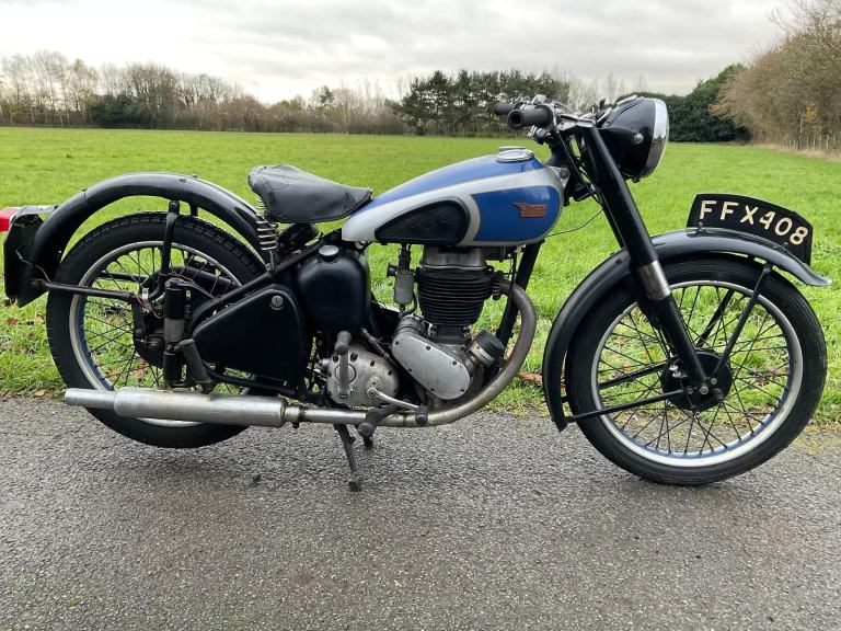 1952 BSA C11 – Very Honest Lightweight British Classic, Runs & Rides