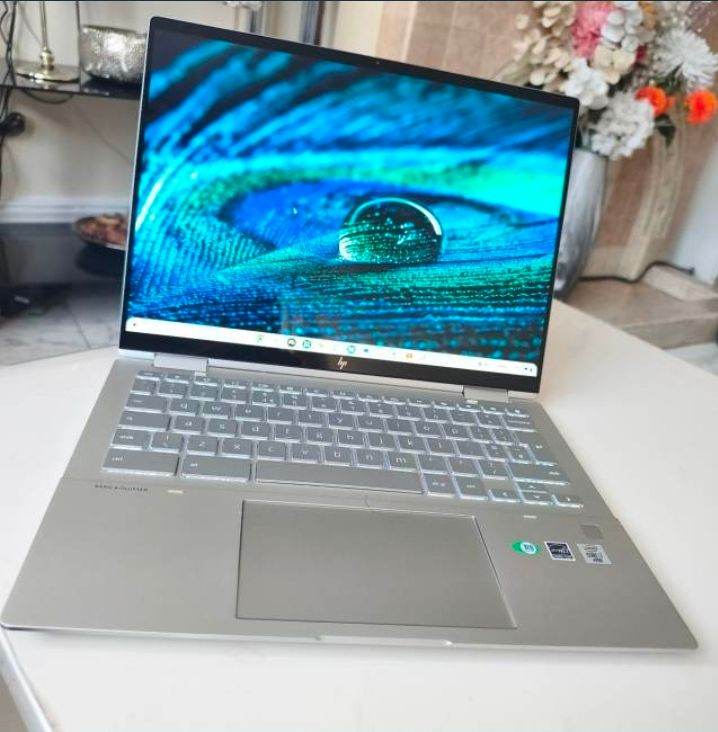 HP Elite Touchscreen Laptop, i7-10th Gen, 16GB RAM, SSD, MS Office
