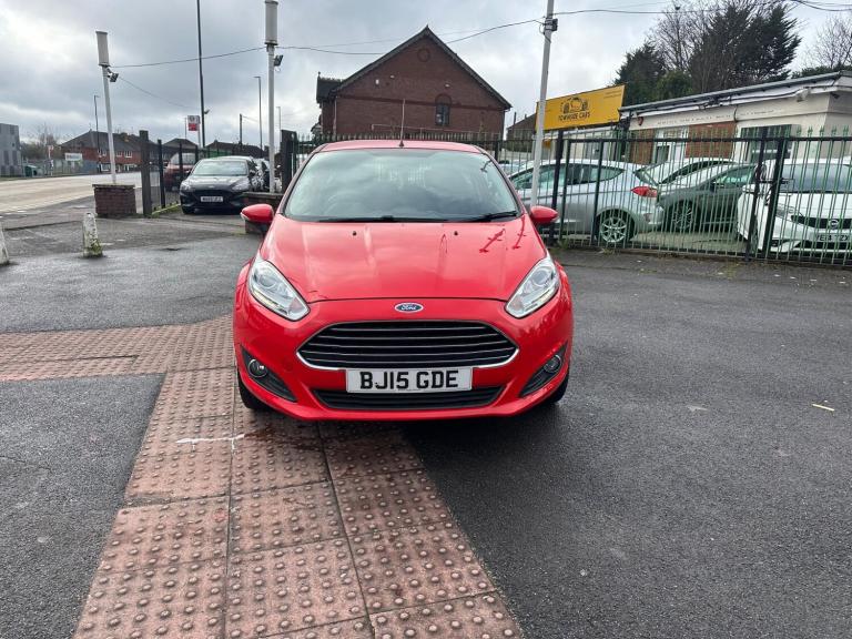 2015 Ford Fiesta 1.25 Zetec Euro 6 3dr HATCHBACK Petrol Manual