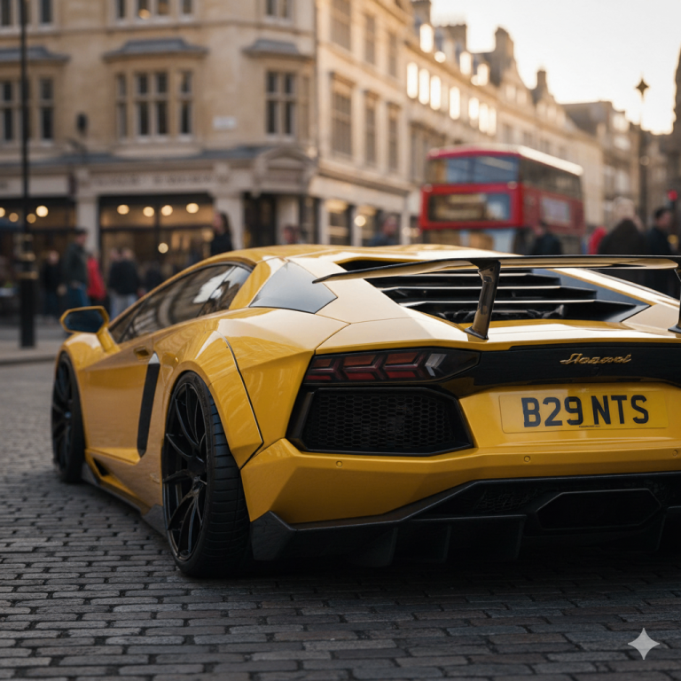 B29 NTS - BRENTS - private car number plate