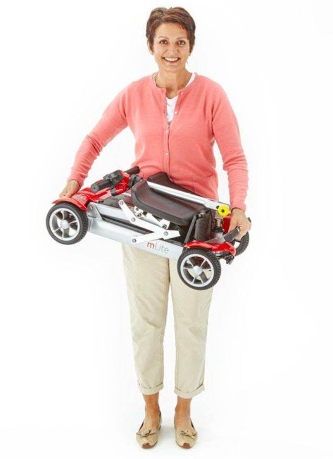 As new xtra lite folding mobility scooter can deliver today 