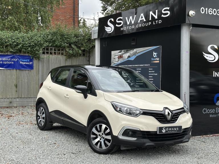 2019 Renault Captur 0.9 TCi Play Petrol Manual 5 Door Hatchback Cream