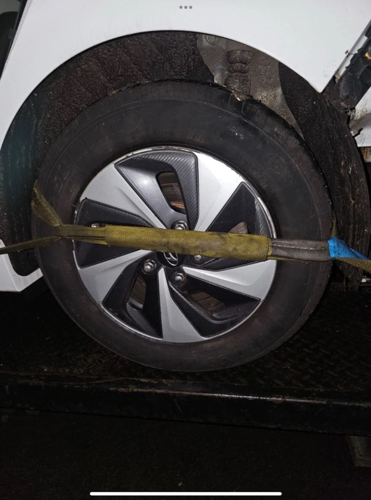 4 x HYUNDAI IONIQ ALLOY WHEEL & TYRE 15'' INCH 6J ET46 52910G2500 MK1 2016 - 2022