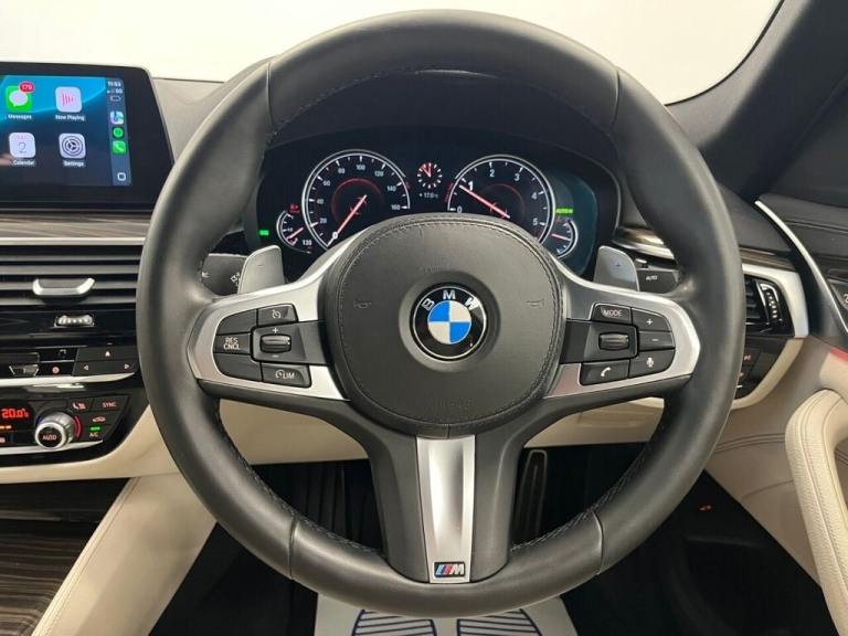 2017 BMW 5 Series 520d M-SPORT AUTO 190 BHP + SAT NAV + HEATED LEATHER Saloon Diesel Automatic