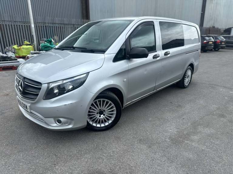 2021 Mercedes-Benz Vito 119 CREW PREMIUM L2 6 SEAT NO VAT AUTOMATIC Panel Van Diesel Automatic