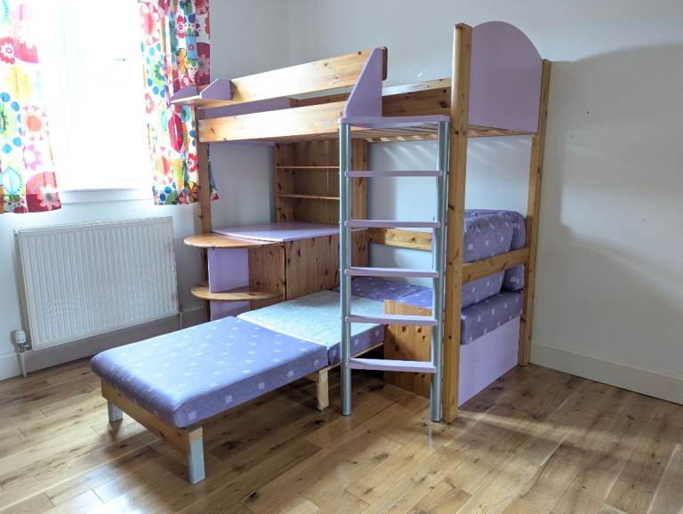 "Stompa" kid's high bed