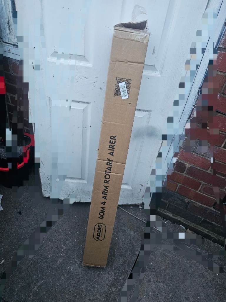 ADDIS 40M 4 Arm Rotary Airer – Brand New in Box