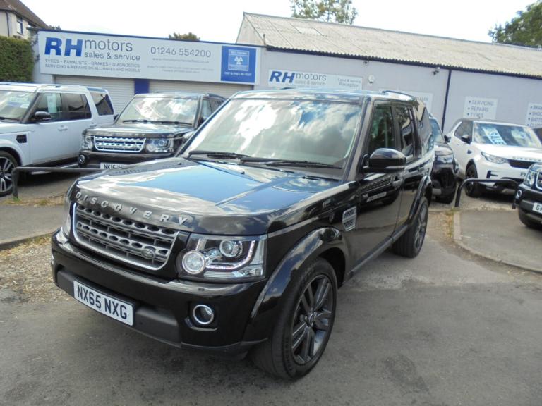 2015 Land Rover Discovery 3.0 SDV6 SE Tech 5dr Auto Black 7 Seater Towbar  ESTATE Diesel Automatic