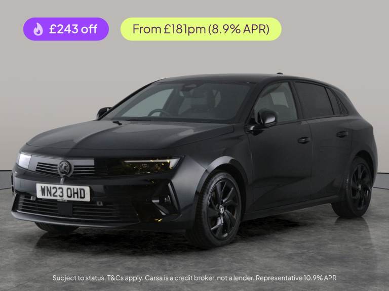 2023 Vauxhall Astra 1.2 Turbo GS Hatchback 5dr Petrol Manual Euro 6 (s/s) (130 ps) - ACTIVE LAN H...