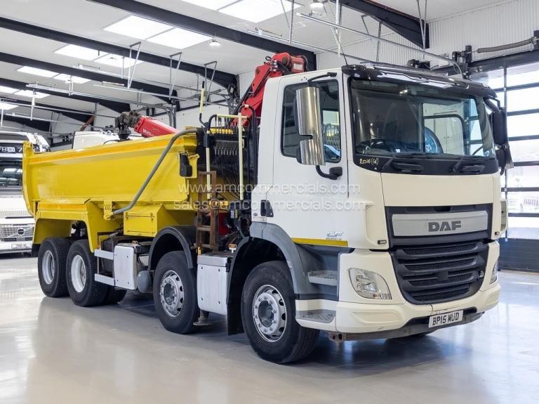 2016 (66) DAF CF 400 8X4 TIPPER GRAB 32T