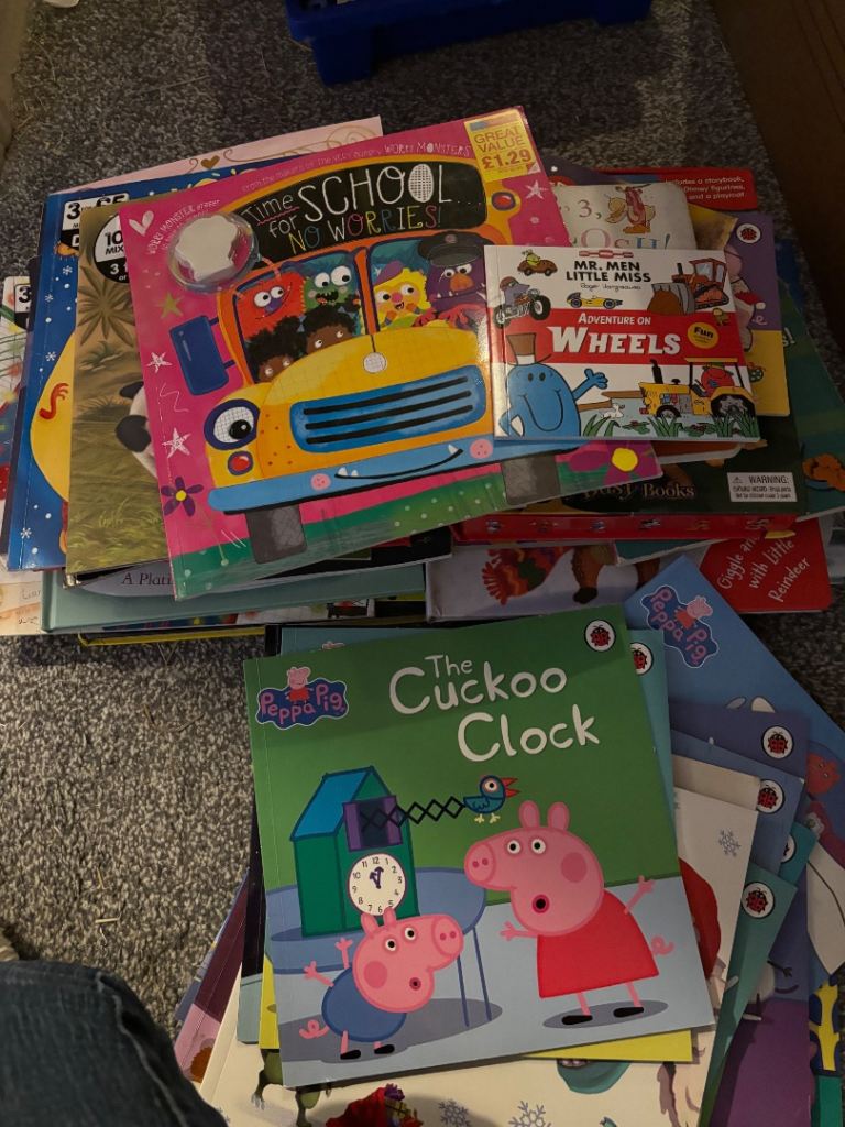 Bundle of Kids' Books - Peppa Pig, Mr. Men, and more