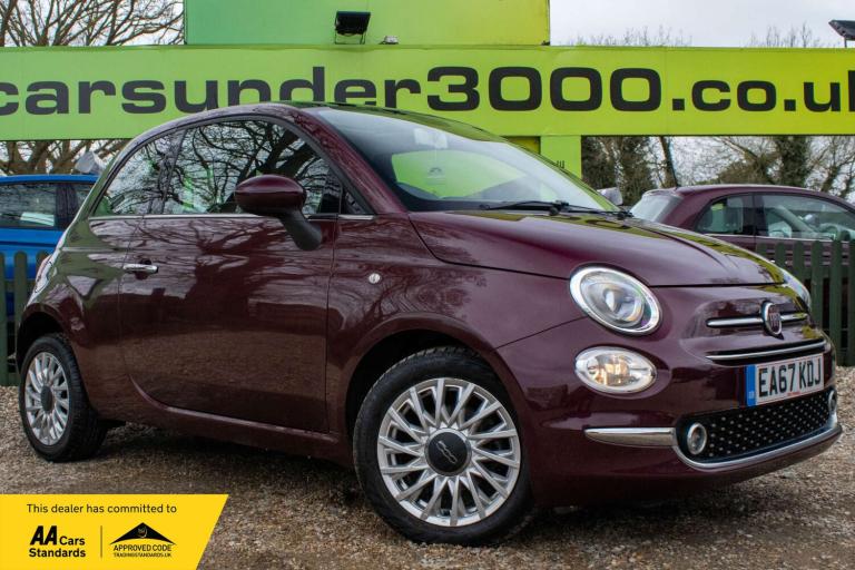 2018 Fiat 500 1.2 500 LOUNGE 3dr Hatchback Petrol Manual
