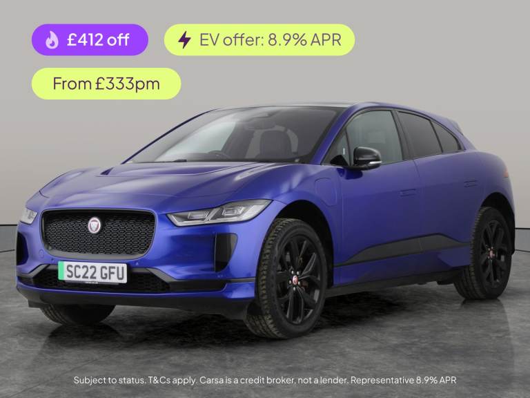 2022 Jaguar I-Pace 400 90kWh Black SUV 5dr Electric Auto 4WD (400 ps) - CARPLAY - KEYLESS ENTR Su...