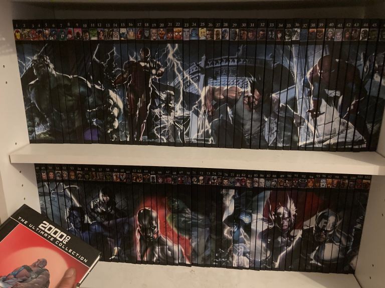 Marvel comic books collection