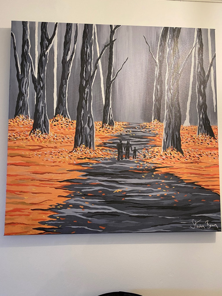 Canvas print by steven brown new in box