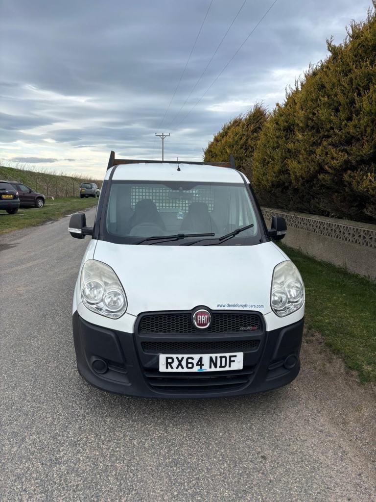 201464 Fiat DOBLO 16V WORK UP MULTIJET Pick Up 1.2 Diesel White MOT 07/2026.