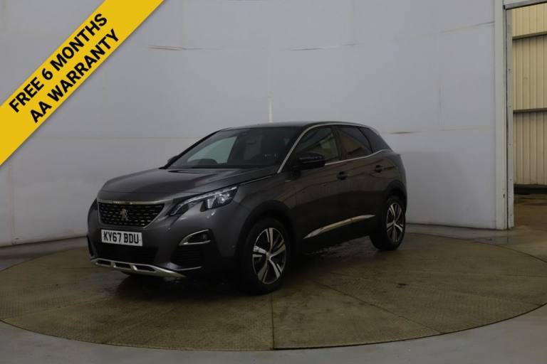2017 67 PEUGEOT 3008 2.0 BLUEHDI GT LINE SUV 5DR DIESEL MANUAL EURO 6 (S/S) (150
