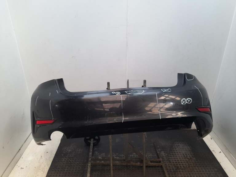 Bmw 3 Series Rear Bumper 2018-2022 Saloon Black Sapphire Metallic (475) 51128493
