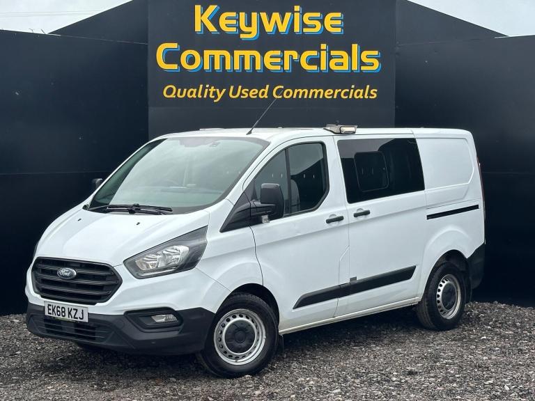 2018 Ford Transit Custom 2.0 TDCi 105ps Low Roof D/Cab Van PANEL VAN DIESEL Manual