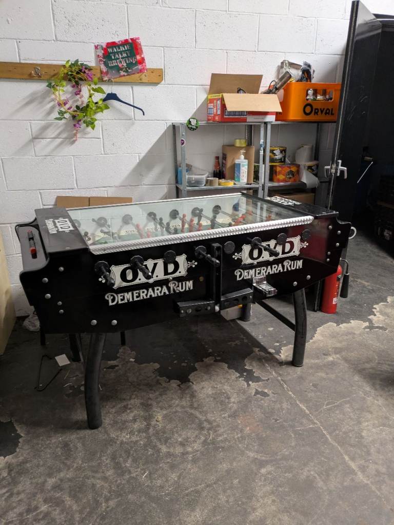 O.V.D. Branded Foosball Table