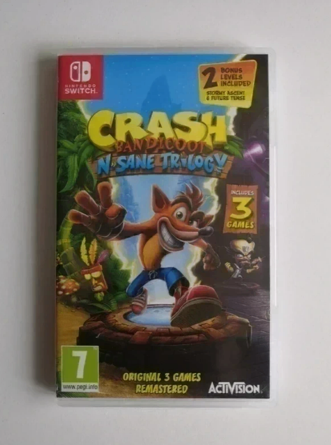 Crash Bandicoot N. Sane Trilogy (Nintendo Switch)
