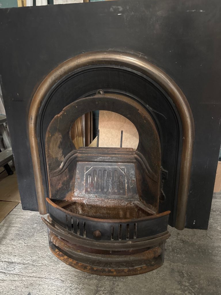 Cast iron Edwardian fire surround 
