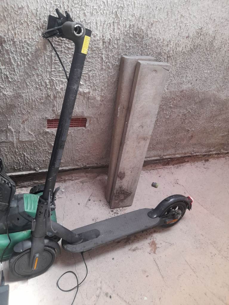 Electric Scooter – Black, Fair Condition