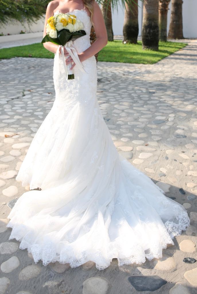 Sottero & Midgley Ivory Wedding Dress – Designer – RRP £1600