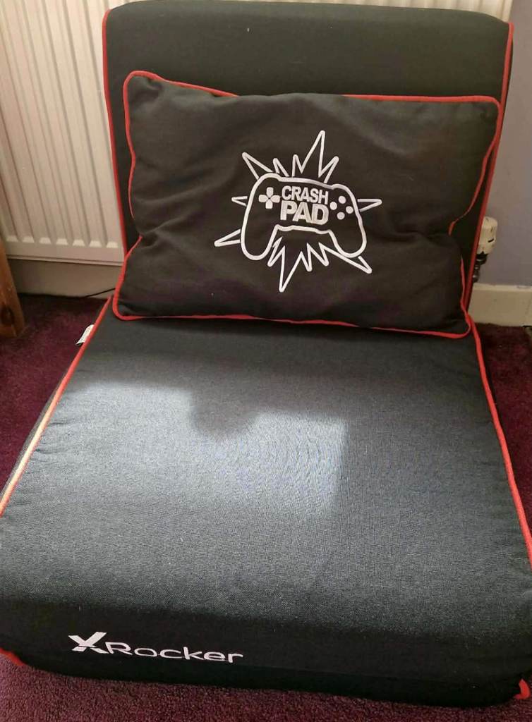X Rocker Crash Pad Junior Convertible Gaming Chair/Bed