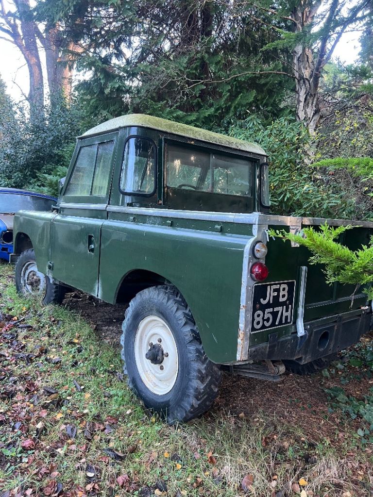 1970 LAND ROVER SERIES 2A, 2.25 PETROL, TAX MOT EXEMPT