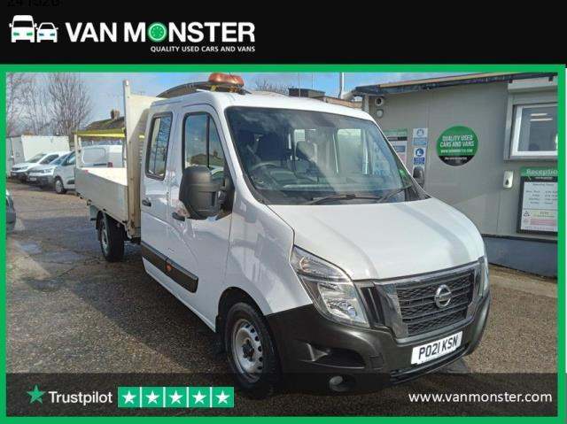 2021 Nissan NV400 2.3 Dci 150Ps H1 Tekna Double Cab Dropside Dropside Diesel Manual
