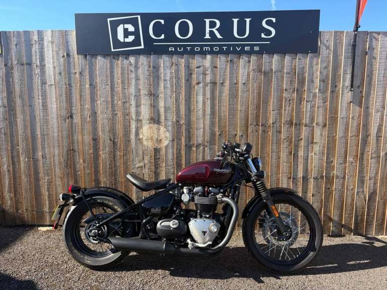 2021 Triumph Bonneville Bonneville Bobber1200 Black Custom Cruiser PETROL Manual