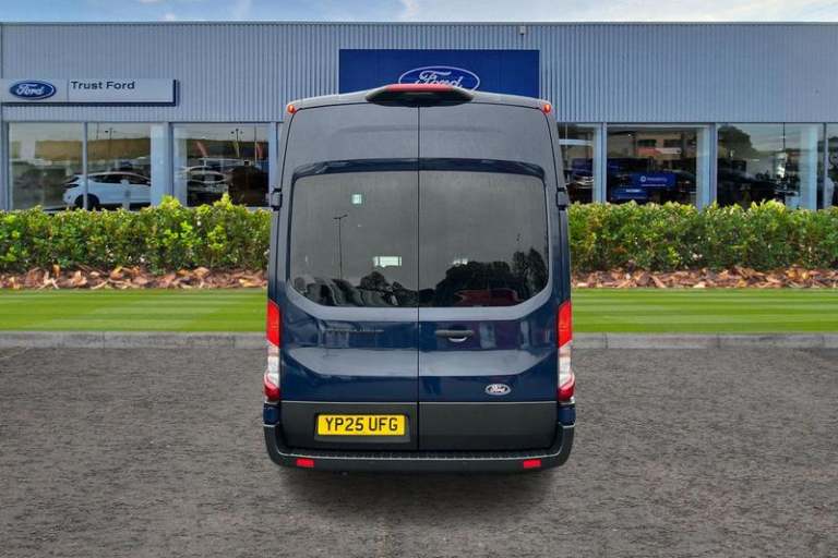 2025 Ford Transit 460 Leader L4 H3 ELWB High Roof 17 Seater Minibus RWD 2.0 EcoBlue 165ps, RE Min...