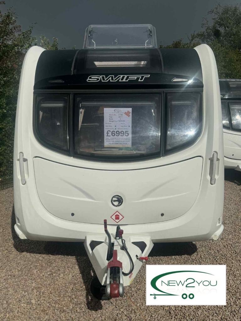 2011 Swift Challenger 480 2 Berth Caravan + Motor Mover - STOCK NO E180