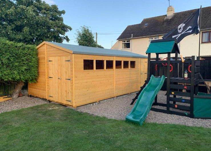 20ft x 12ft Apex Shed | in Forfar, Angus | Gumtree