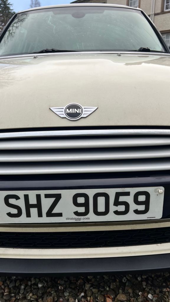 Private registration plate 