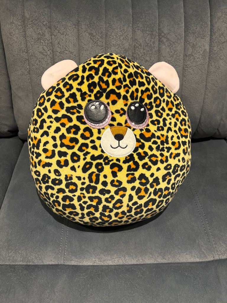 Large leopard print squishmallow
