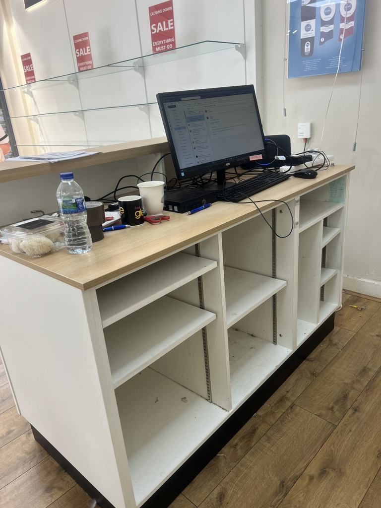 Reception Desk, Front Counter Desk.