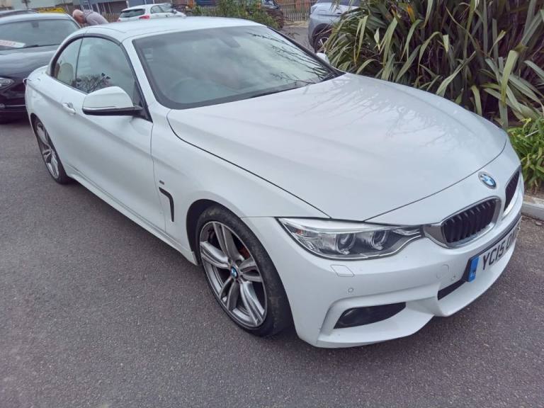2015 15 BMW 4 SERIES 2.0 420D M SPORT CONVERTIBLE 2DR DIESEL AUTO EURO 6 (S/S) (