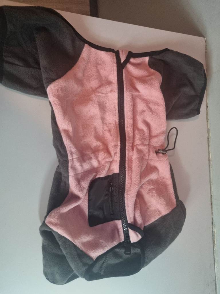 Pumyporeity Dog Cold Weather Fleece Large - Pink.