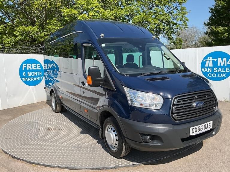 2016 Ford Transit TDCi 460 Trend 17 Seat Minibus Diesel Manual