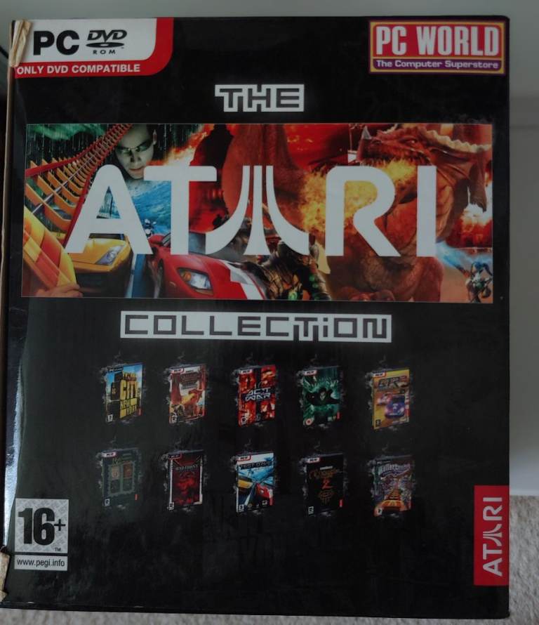 Atari PC DVD Collection - 9 Classic Games
