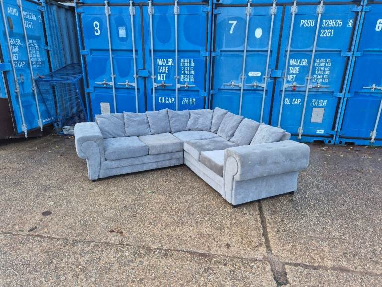 Grey Corner Sofa 🛋 DELIVERY AVAILABLE 🚚