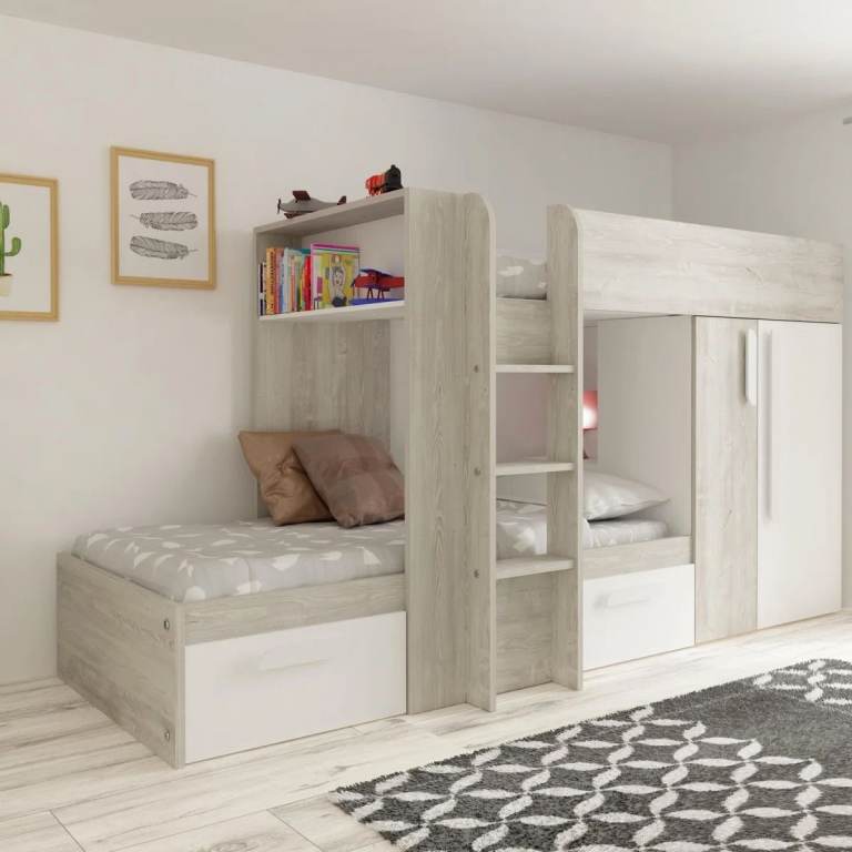 Kids Avenue Trasman Barca Bunk Bed – White – Really Good Condition – £275 ono