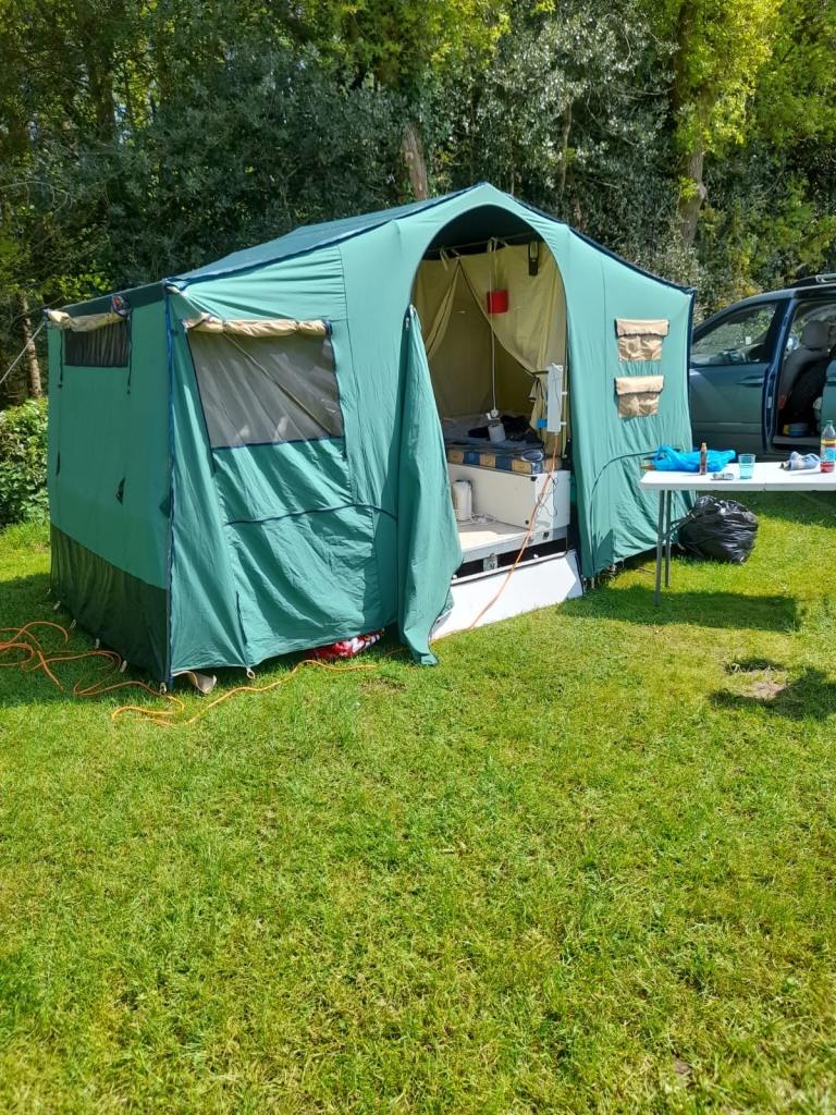 Perfect trailer tent